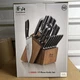 Cangshan L Series 17-Piece German Steel Forged Knife Set, 1026795 (Black)