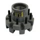 Rockwell 12K Trailer Hub Kit 8 on 6.5 4.75" Pilot Bearings Seal Lug Nuts