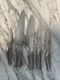 Global Knives G-4 G-2 GS-5 GS-3 G 21 GS-37 - Yoshikin Cromova 18- Japan Set Of 5