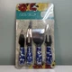 THE PIONEER WOMAN 4 Piece Heritage Floral Cheese Knife Serving Set 
