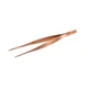 Mercer Culinary Precision Plus&trade; Rose Gold 6" Stainless Steel Straight Tongs