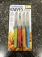 JOIE Flexible Garnishing Knives - 4pk - Stainless Steel (LLB-2)