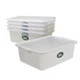 LEM Products Heavy Duty Meat Lugs, 5-Pack Large Plastic Food Storage Containers