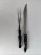 Cutco 1723 KD Carving Knife and 1727 KC Carving Fork Classic Handle No Box