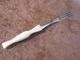 CUTCO Olean, NY 1726-Turning Fork w/Pearl White Handle MINOR BLEMISH