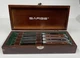 Sarge Steakhouse 4pc Rosewood Handle Steak Knife Set