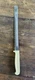 Vintage Quikut &ldquo;Quikkle&rdquo; 13" Double Sided Serrated Knife Stainless