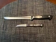 J A Henckels Zwillingswerk Vintage Set-Slicing Knife 31632 & Paring/Peeler 31600