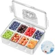 Locliki Chilled Snackle Box Container with Ice Pack, Charcoolerie Chilled Portab