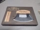 Alaskan ULU - Chopping Knife & Display Stand - Wood & Stainless Steel