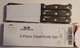 G.a HOMEFAVOR 6-piece Steak Knife Set Serrated Stainless Steel Sharp Blade
