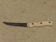 Chicago Cutlery Steak Knife Walnut Wood Handle 4" Blade Full Tang 103S