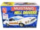 SKILL 2 MODEL KIT 1977 FORD MUSTANG "HELL DRIVERS" 1/25 SCALE BY AMT AMT1475
