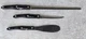 Cutco 1724 Serrated Slicer Carving 1721 5" Trimmer 1724 Spreader Knife Set READ