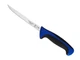 Mercer Culinary Millennia 6 Inch Blue Kitchen Knife High Carbon Steel Debonin...