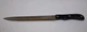 VINTAGE WEAR-EVER PROFESSIONAL KNIFE B6409SC-10" Blade Black Handle Made in USA