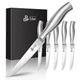 DDF iohEF Steak Knife Set, 6 Piece Steak Knife, High Carbon Japanese Stainles...