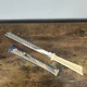 Quikut Quikkle Double Sided Knife 9.5" Stainless Serrated Carver Slicer USA VTG