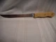 Vtg 8&rdquo; EKCO Forge Slicer Utility Knife Wood Handle USA G7594