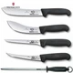 Victorinox 5 piece Butcher Skinning Boning S/ Steel Knife Set | 5pc 