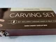 Slitzer Germany 2pc European-Style Carving Set Cherry Box NEW Stainless Steel
