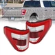 W/Blind Spot For Ford F-150 F150 2021-2023 Pair LED Rear Tail Light Assembly