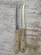 2 - Barclay Forge - Fruit & Vegetable 5" Knife Wood Handle Stainless Steel Japan