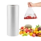 CLASSY Large 16x20 Plastic Food Storage Bags On A Roll For Produce & Groceries
