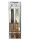 New IKEA LINDRIG 2 Pack Dark Brown Knife 24 cm (9 &frac12; ") 805.781.96