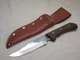 vintage Japan 1087-M hunting knife fixed blade with sheath Maxam ? Lone Wolf