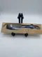 Jean Dubost Laguiole Luxury Cheese Knife Made In France w/ Wooden Holder