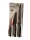 3-piece IKEA ANDLIG Knife Set Light Gray & White (Stainless Steel Blade)