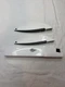 Vintage Pampered Chef Knife Sharpener/Sheaths For Knives OnlyUtility 1046 Sheath