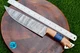 HandMade Damascus Kitchen Chef Knife - Hand forged Damascus Steel Blade 2696