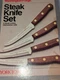 Washington Forge Yorktowne Steak Knife Set  Stainless Steel  Made In Japan