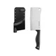 Farberware EDGEKEEPER 6-Inch Triple Riveted Cleaver with Self-Sharpening Sleeve