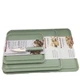 New KitchenAid 4 Piece Mint Pistachio HPIA Cutting Boards and Knife with Cover