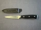 CUISINART C77TR-PR-20B 3.75" STAINLESS BLADE PARING KNIFE 3-RIVET HLD SHEATH VGC