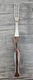 Vintage Cutco 1726 Turning 3 Prong Fork Dark Brown Swirl Handle R2