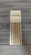 Kessebohmer StraightLine Knife Block 5-3/8" Wide in Birch with 5 Knife Slots