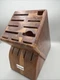 Wusthof 15-Slot Acacia Hardwood -  Knife Storage Block - Block Only. Pre-Owned
