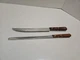 Lot Of 2 Case XX Kitchen Knives - 1 M 242-9 1/2" Slicer & 1 CAP 284-9" Carver