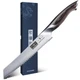 HOSHANHO Bread Knife 8 inch, Japanese High Carbon Stainless Steel 8", Silver 
