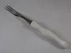 Cutco #1726 KH Serving Turning Fork Pearl White Handle Made in USA 5 1/2&rdquo; Blade