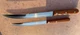 Vintage Case Knife Set of 2/ XX Stainless CAP 284-9''/283-7'' Walnut Nice Cond!