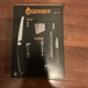 Gerber 3-in-1 Axe Knife & Saw Combo Kit NEW &ndash; Gator Grip Handle Hatchet Tool Set