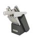 Farberware Edgekeeper 15-Piece Stainless Steel Comfort Grip Cutlery.
