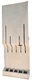 F-10 Cutco Knife Holder Rack Tray CAT #1742 Wall Mountable Grey Made in USA