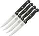 Chicago Cutlery 4 Set Kitchen Steak Knife 4.5" High Carbon Steel Blade Polymer