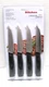 NEW KitchenAid Set of 4 Serrated Stainless Steel Steak Knives Knife Set